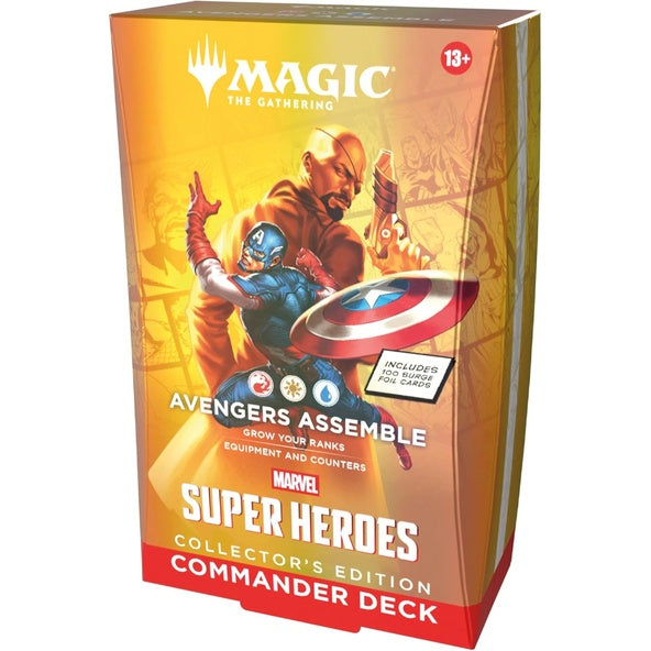 Magic: The Gathering Marvel Commander Deck Avengers Assemble Collector's Edition (Copia)