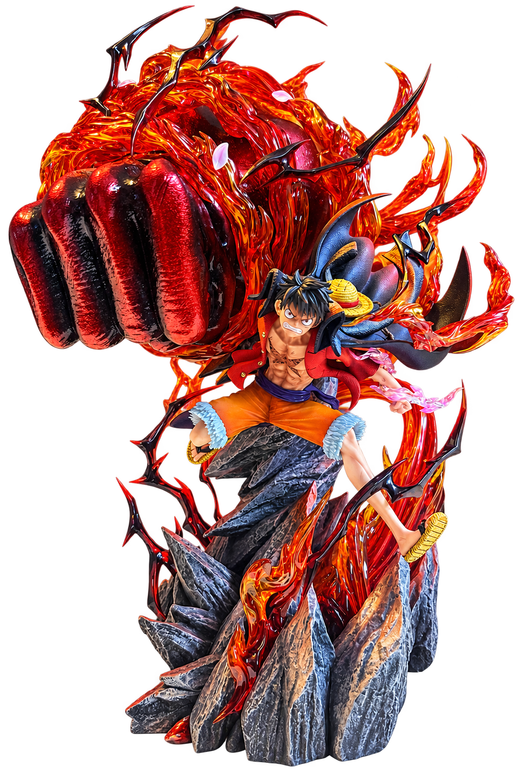 One Piece Monkey D. Luffy Red Rock Figure 40cm
