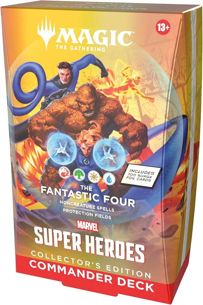 Magic: The Gathering Marvel Commander Deck Fantastic Four Collector's Edition