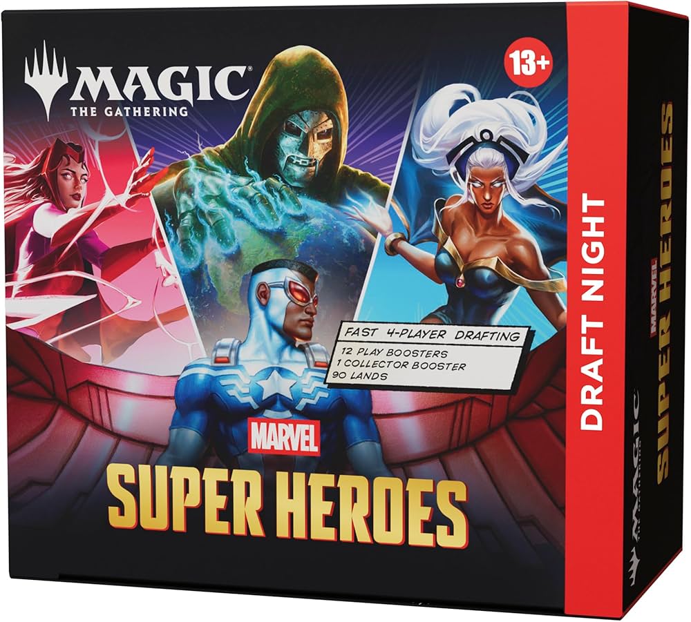 kit Magic: The Gathering Draft Night Marvel Super Heroes