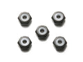 Mini 4WD 2mm Aluminium Lock Nut (Black) 95719 Tamiya