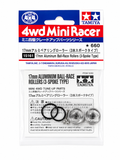 Mini 4WD 17mm Aluminum Ball-Race Rollers Tamiya