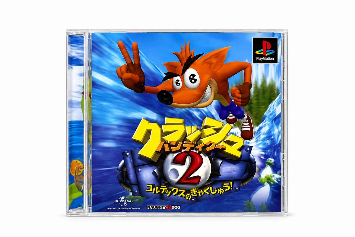 Crash Bandicoot2 per PS1 (JAP)