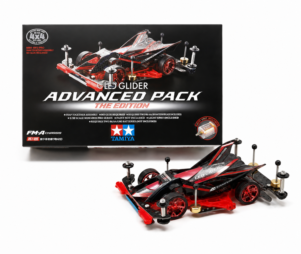 Mini 4WD Geo Glider Advanced Pack TKC Edition 92448 Tamiya