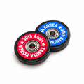 Mini 4WD LIGHTWEIGHT 13mm ALUMINIUM BALL-RACE ROLLERS (RINGLESS/BLACK) Tamiya Korea 30th Anniversary92458 Tamiya