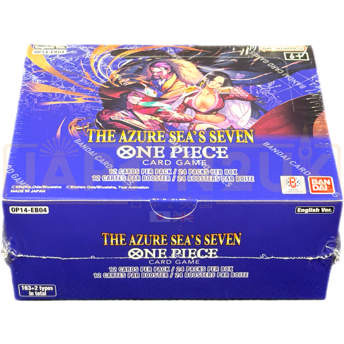 One Piece Card Game The Azure Sea’s Seven OP-14 Booster Box