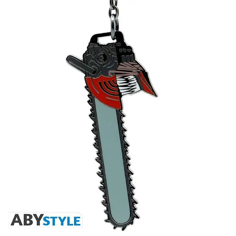 Chainsaw Man Head Keychain