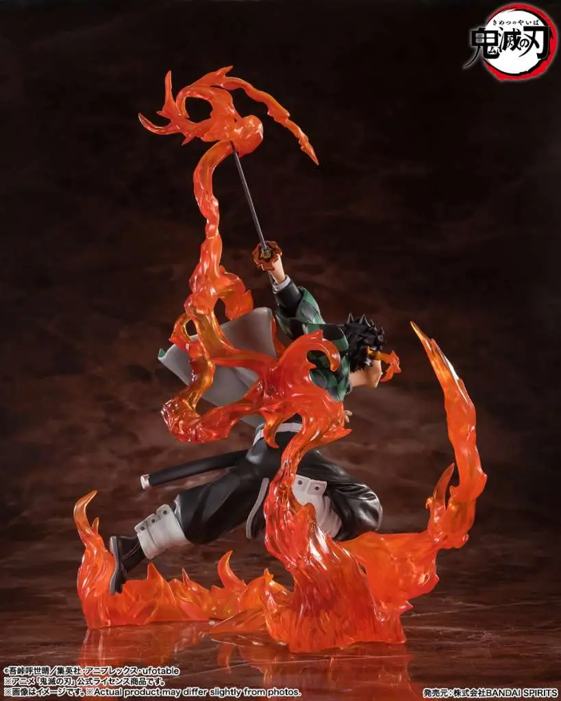Demon Slayer Tanjiro Kamado Kyojuro Rengoku Sword Guard Figuartszero