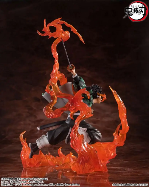 Demon Slayer Tanjiro Kamado Kyojuro Rengoku Sword Guard Figuartszero