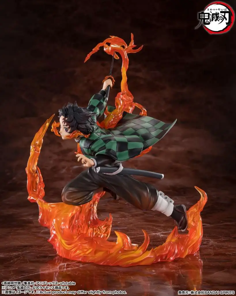Demon Slayer Tanjiro Kamado Kyojuro Rengoku Sword Guard Figuartszero