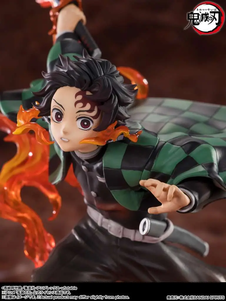Demon Slayer Tanjiro Kamado Kyojuro Rengoku Sword Guard Figuartszero