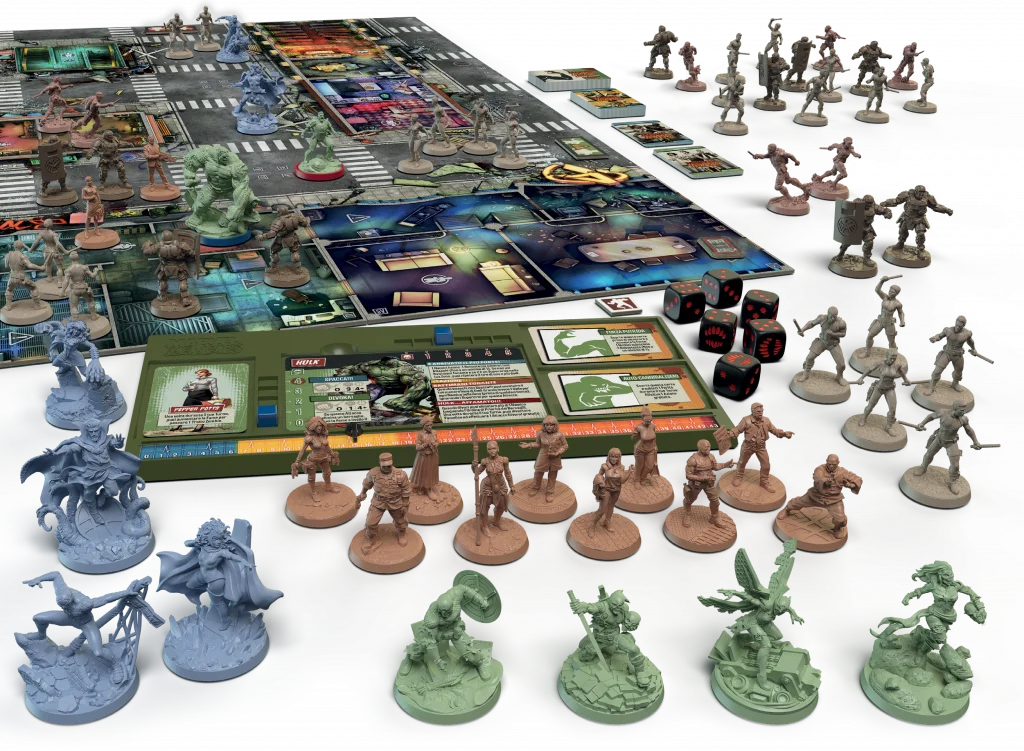Marvel Zombie Board Game