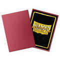 AT-11824 DRAGON SHIELD MATTE STANDARD - NON-GLARE BLOOD RED (100 SLEEVES)