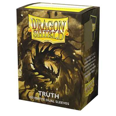 AT-15060 DRAGON SHIELD DUAL MATTE SLEEVES - TRUTH (100 SLEEVES)