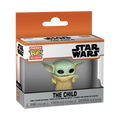 STAR WARS - THE MANDALORIAN - POP FUNKO VINYL KEYCHAIN THE CHILD 4CM