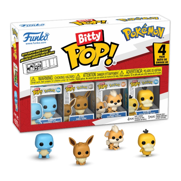 POKEMON - POP FUNKO BITTY VINYL FIGURE (4PZ)