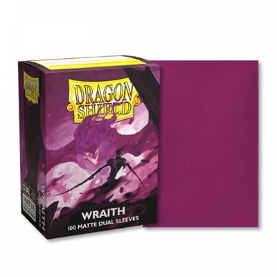 DRAGON SHIELD DUAL MATTE SLEEVES - WRAITH 'ALARIC, CHAOS WRAITH' (100 SLEEVES)