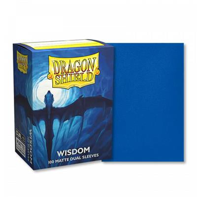 DRAGON SHIELD DUAL MATTE SLEEVES - WISDOM (100 SLEEVES)