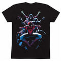 MARVEL: SPIDER-MAN - T-SHIRT - SPIDERVERSE BACK M