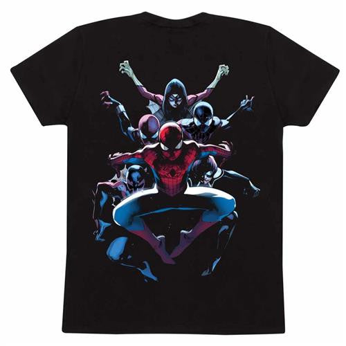 MARVEL: SPIDER-MAN - T-SHIRT - SPIDERVERSE BACK M