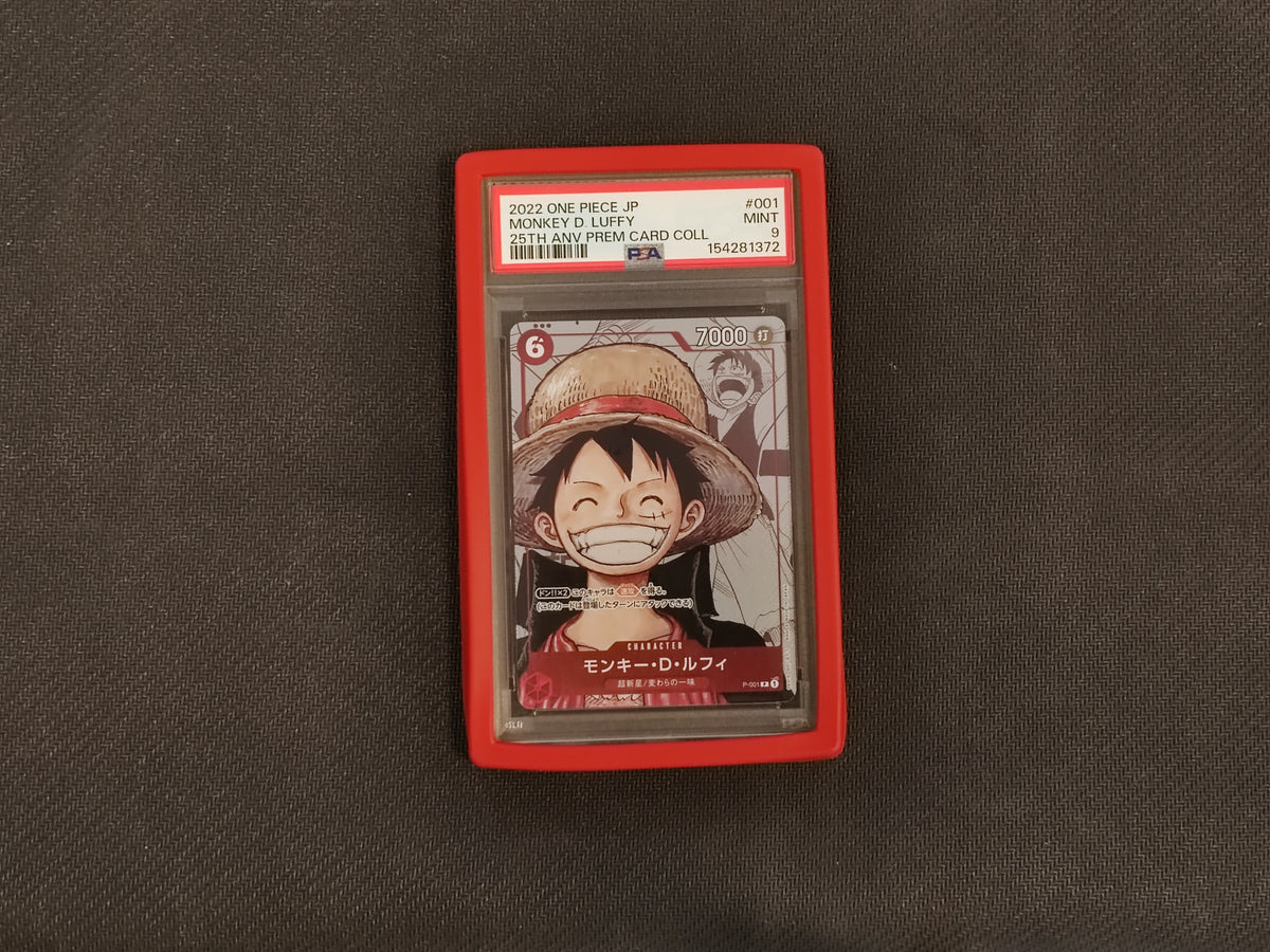 One Piece TCG Monkey D. Luffy P-001 PSA 9 (JAP)