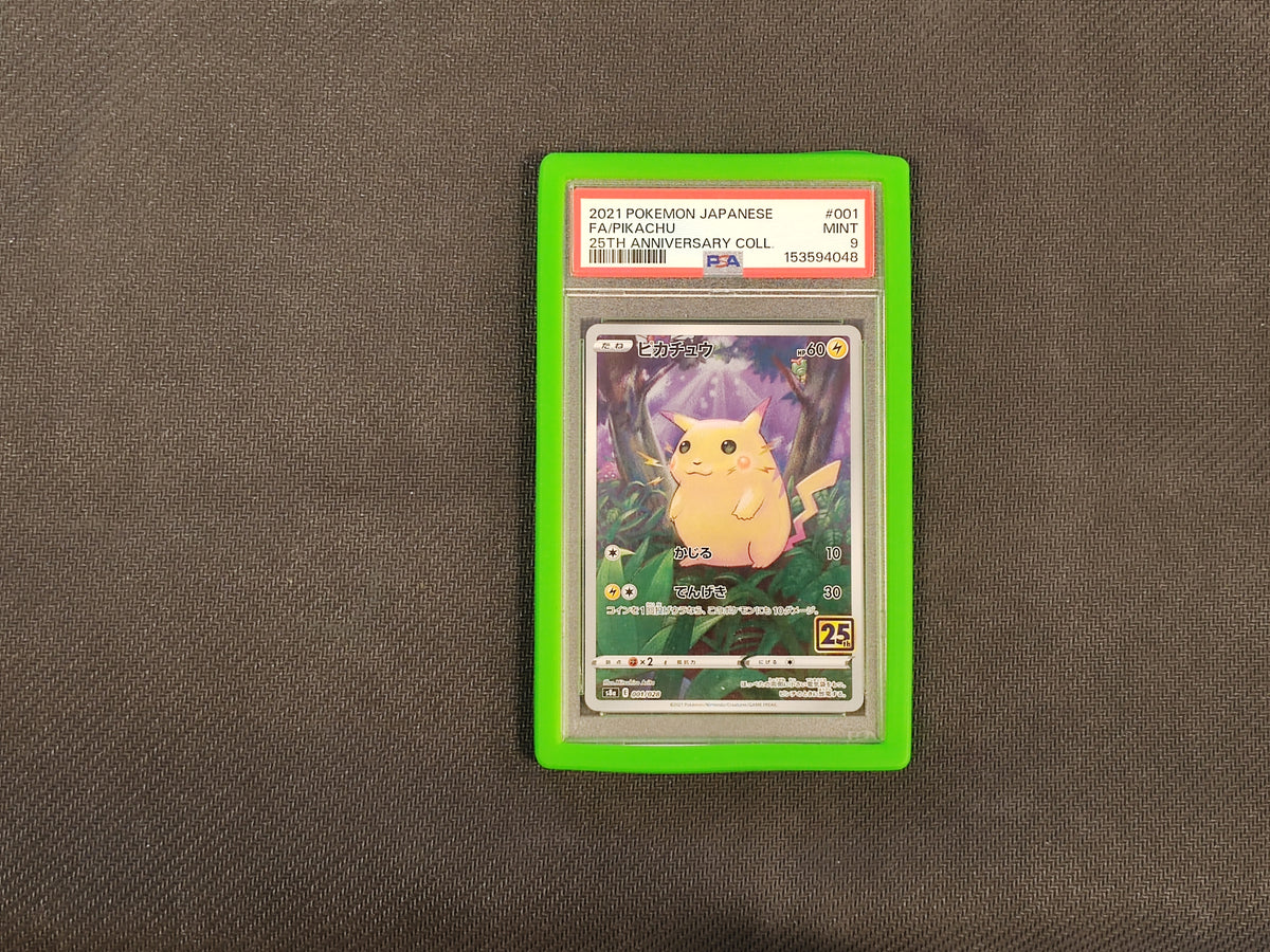 Pokemon Pikachu 25th Anniversary s8a 001/028 PSA 9(JAP)