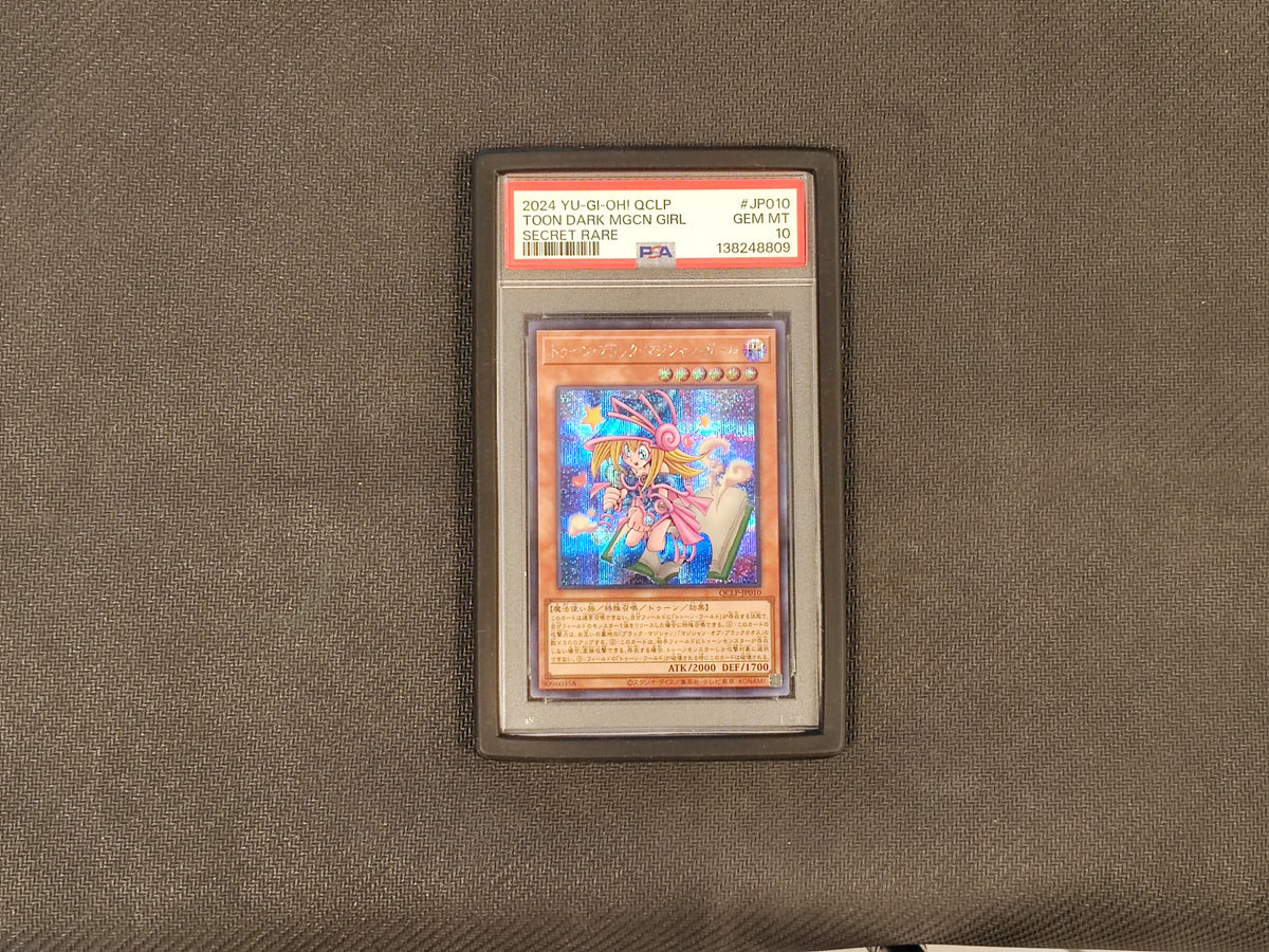 YU-GI-OH Ragazza Maga Nera Toon QCLP-JP010