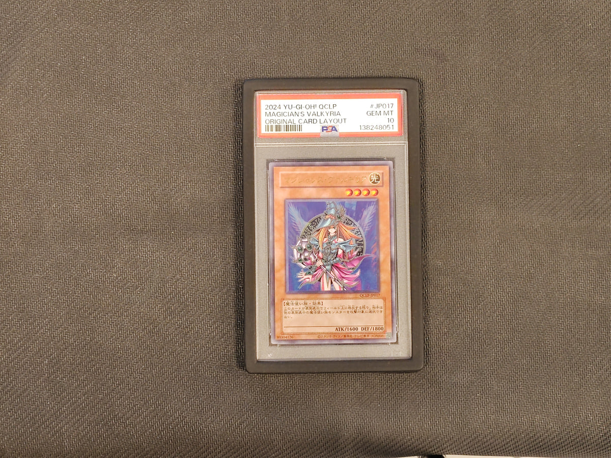 YU-GI-OH Valkyria del Mago QCLP-JP017 PSA 10 (JAP)