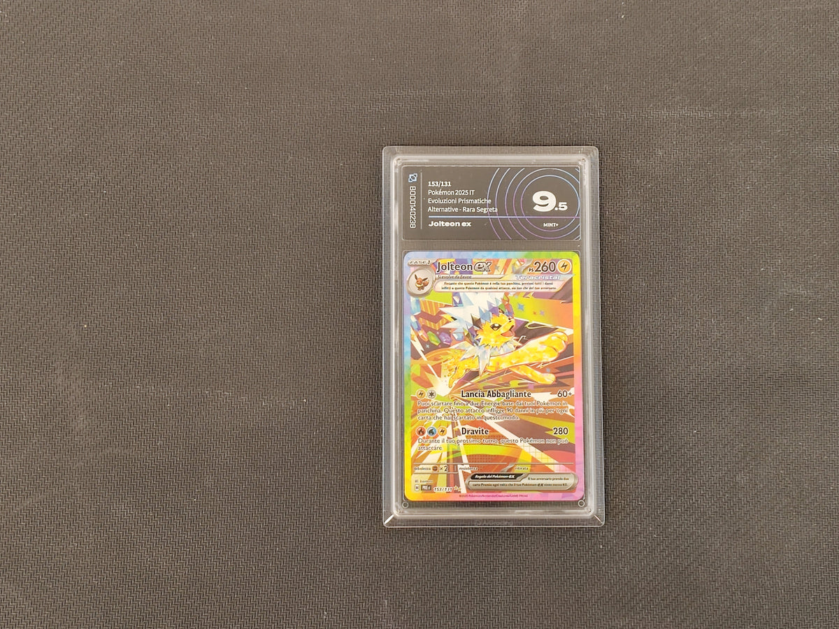 Pokèmon Jolteon ex Evoluzioni Prismatiche 153/131 AIGrading 9.5