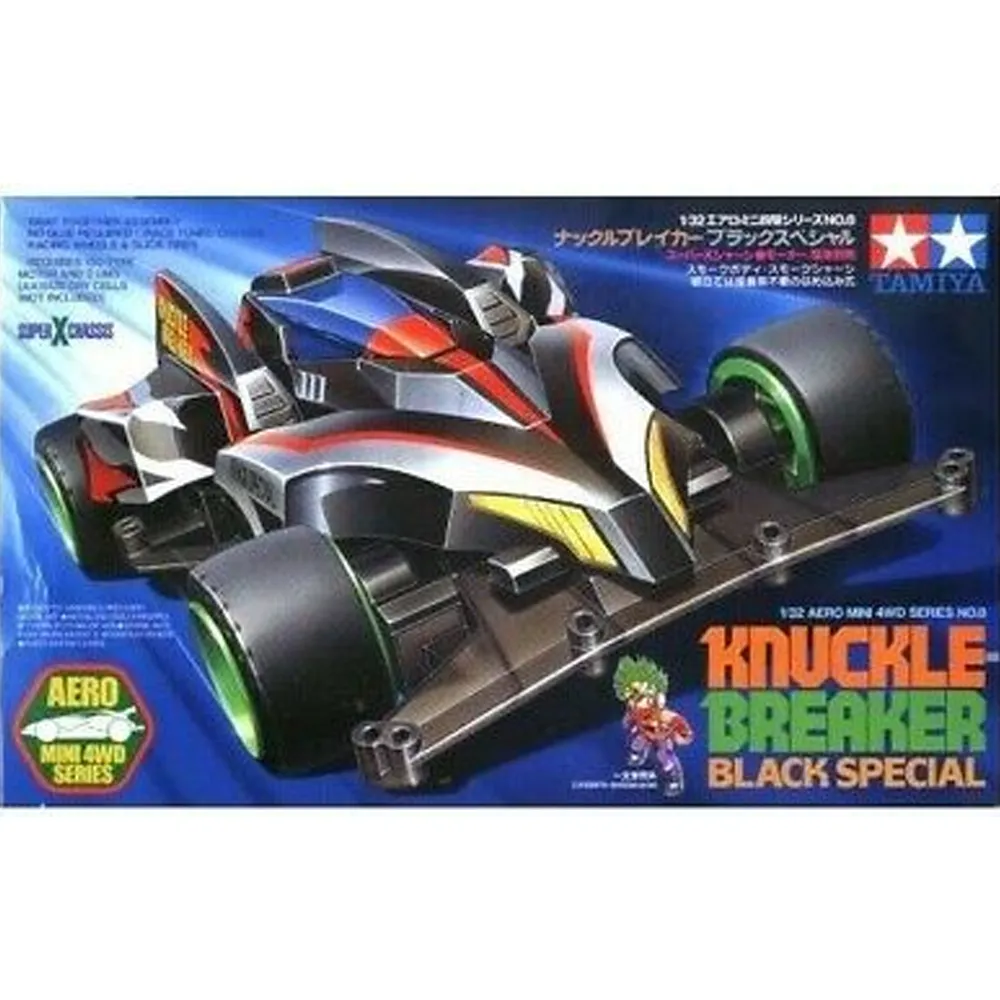 Mini 4WD Knuckle Breaker (Black Special) 19608 Tamiya