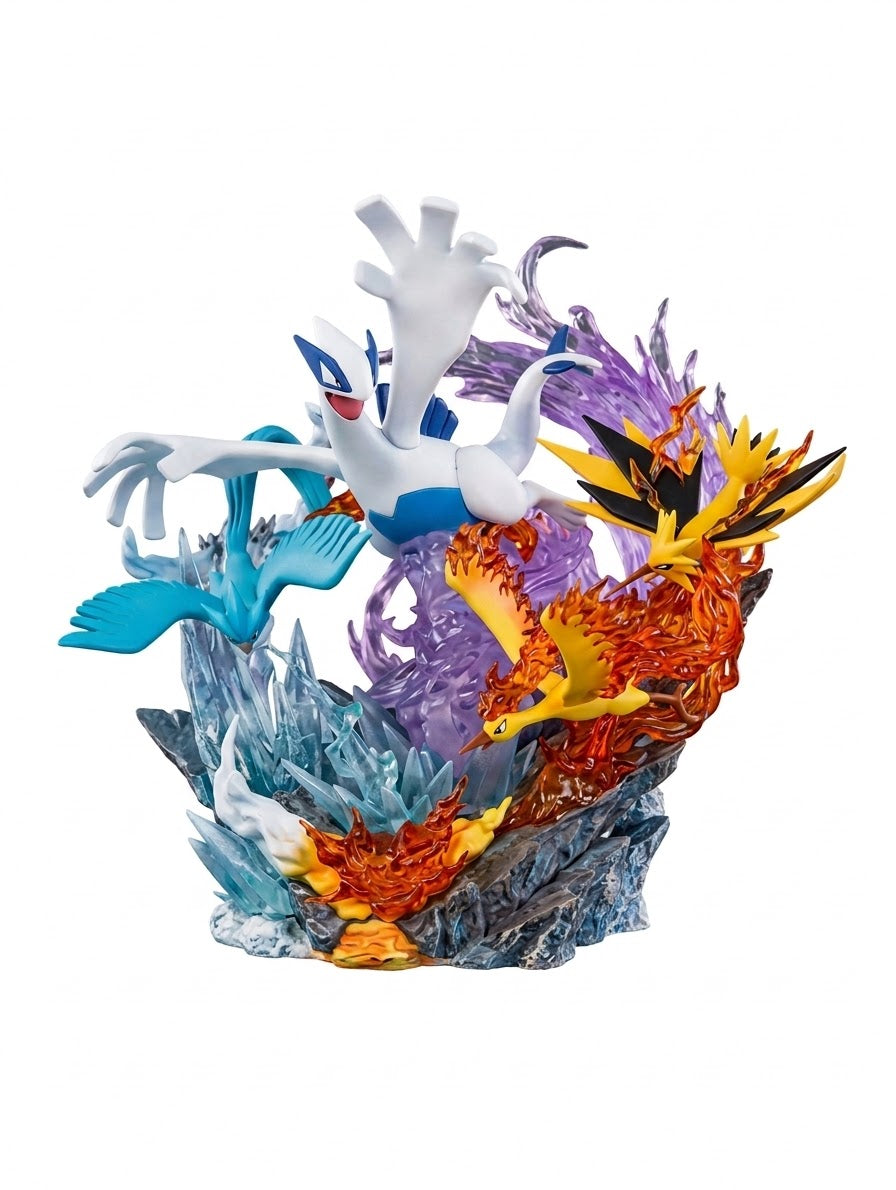 Pokemon Lugia, Zapdos, Moltres E Articuno figure