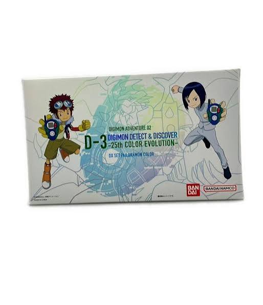Bandai Digimon Adeventure 02 D-3 Digivice Detect & Discover-25th Color Evolution