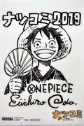 Monkey D Luffy Plastic card autografata da Eiichiro Oda